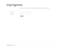 Tablet Screenshot of inprogress.com