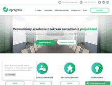 Tablet Screenshot of inprogress.pl